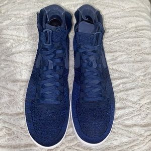 Nike Air Fire 1 Ultra Flyknit Mid Men Size 12 Navy